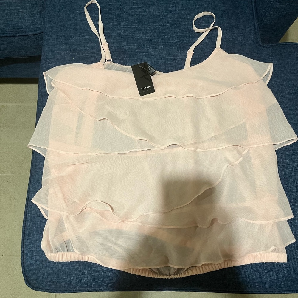 Torrid Light Pink Top